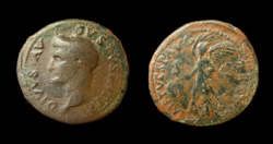 Titus, Dupondius, Augustus Restitution Issue, Scarce!